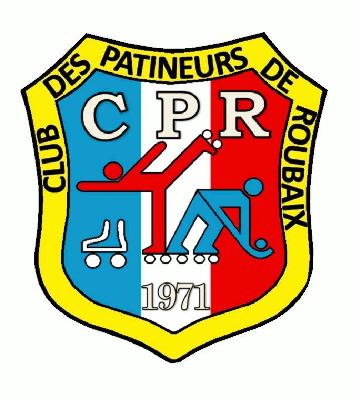 Club Des Patineurs De Roubaix Shield Logo