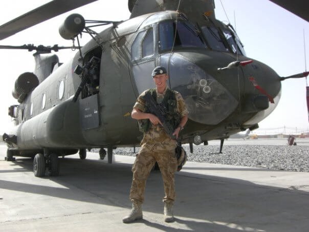 Mark Jones Off To Afghanistan