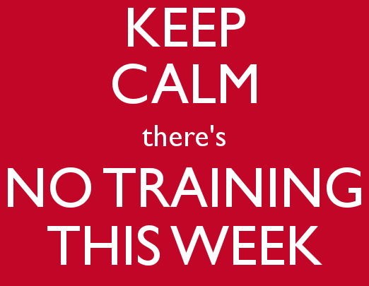 You are currently viewing No Training This Friday